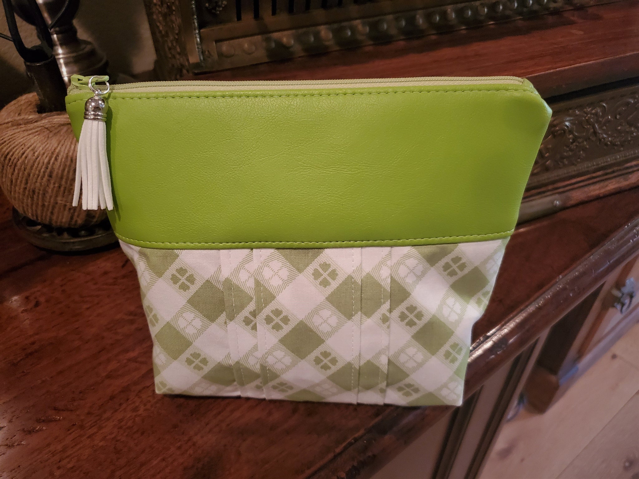 Cute as a summer picnic table cloth #1- Zippered Pouch