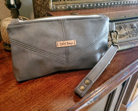 Harlequin Wristlet  - Leather