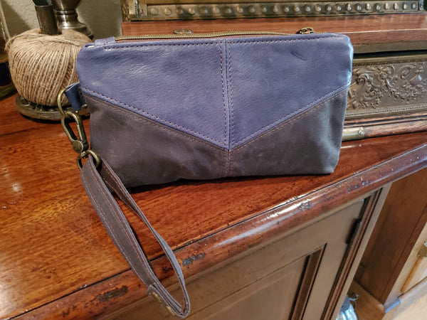 Harlequin Wristlet  - Leather