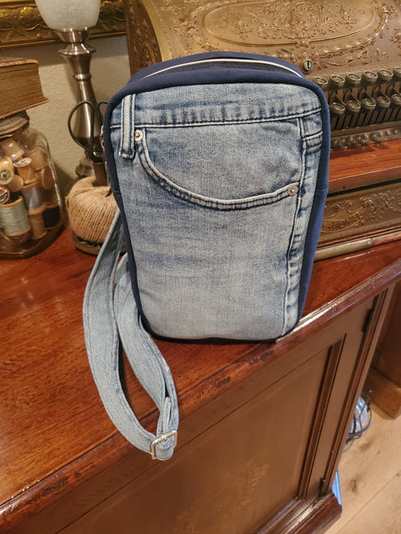 Recycled Denim Sling Bag
