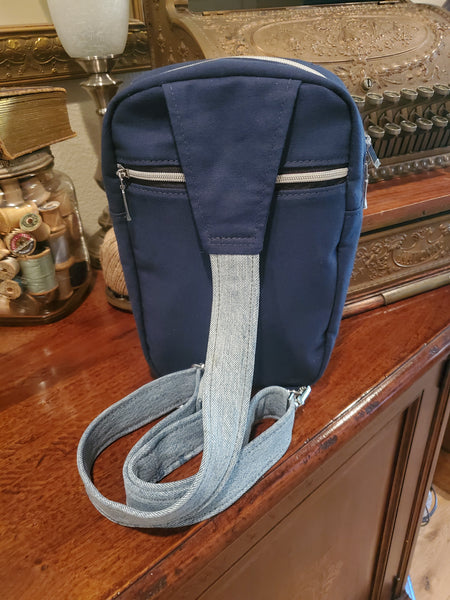 Recycled Denim Sling Bag
