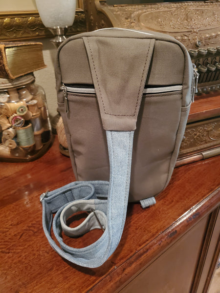 Recycled Denim Sling Bag