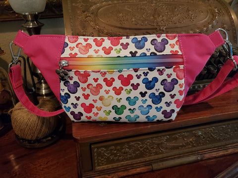 Fanny Pack - Rainbow Mouse